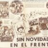 Programa Sin Novedad en el frente 1930 - Image 2