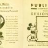 Programa Publi Cinema Infantil 1936