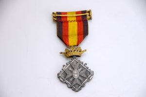 Medalla de plata del Centenario del Sitio de Gerona 1809 - Image 2