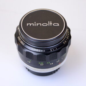 Minolta Mc Rokkor-PG f=58mm 1:1.2