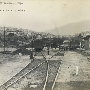 Postal Béjar Estación y Vista de Béjar nº 19