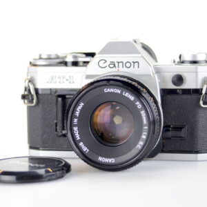 Canon AT-1 con objetivo Canon 50mm 1.8 incluido used