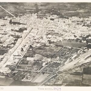 Postal Figueras . 10 Vista aerea 1929