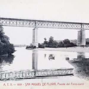 Postal ATV – 1891 – San Miguel de Fluviá, Puente del Ferro-carril
