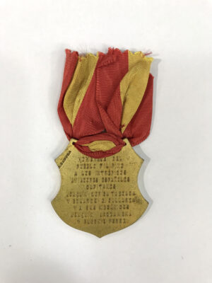 Medalla Vueno Madrid-Manila 1926 - Imagen 2