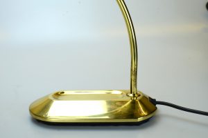 Lampara Metalarte Dorada Años 80 usada - Imagen 4