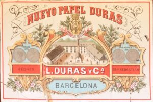 Papel de fumar Duras 1885 calendario