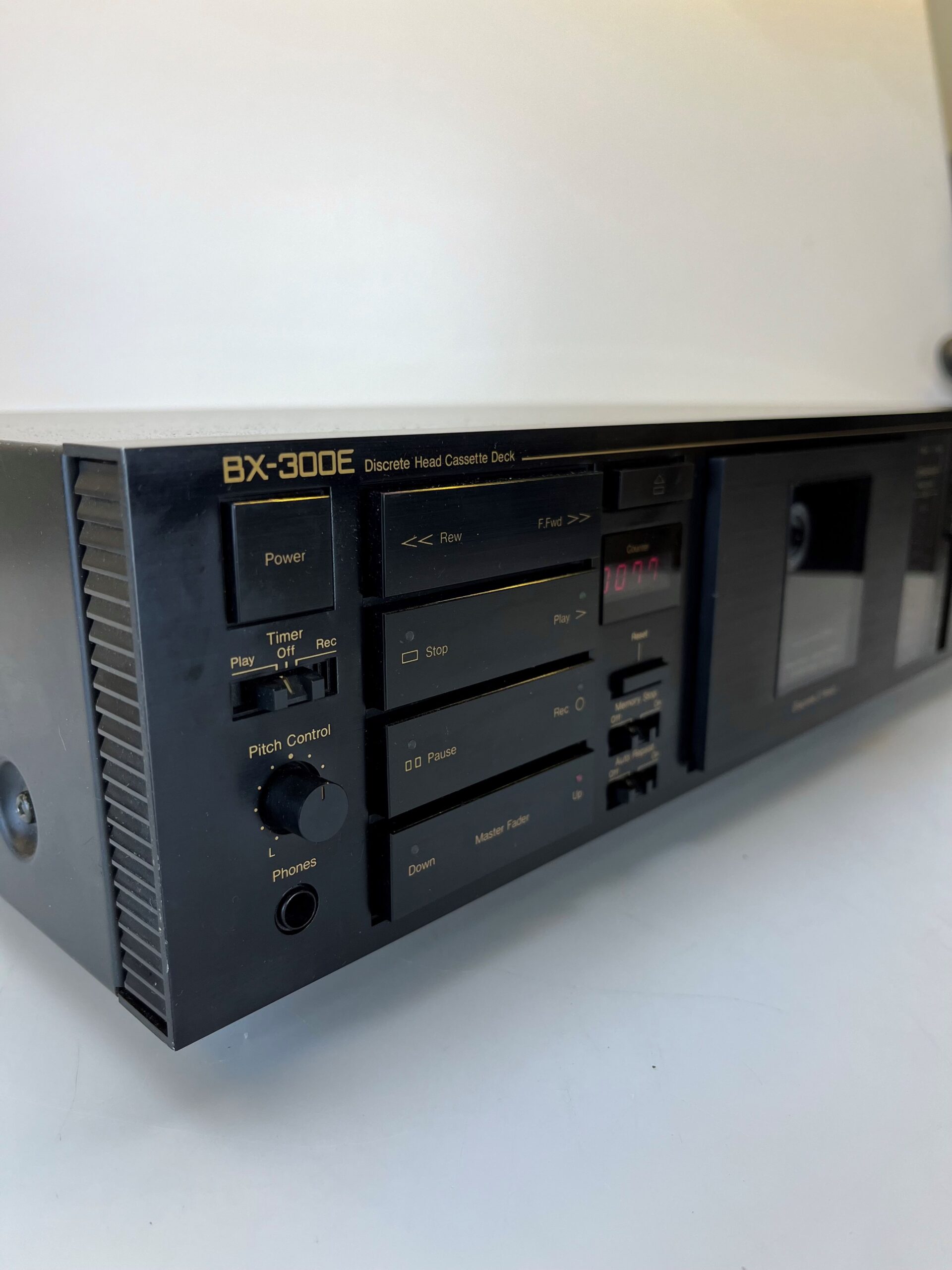 Pletina de casete estéreo NAKAMICHI BX-300E de 3 cabezal…