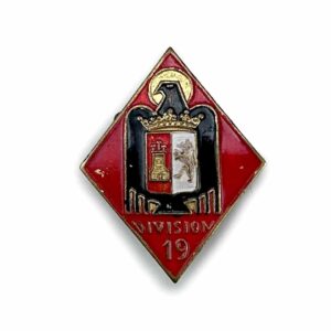 INSIGNIA GUERRA CIVIL DIVISION 19