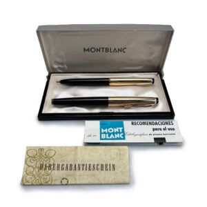 MONTBLANC CONJUNTO PLUMA Y BOLIGRAFO