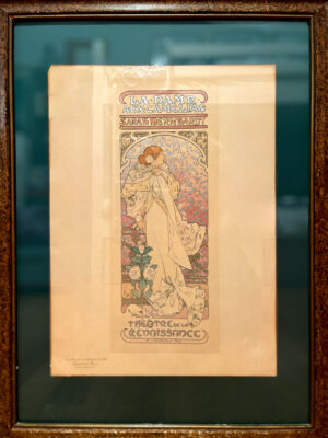 ALPHONSE MUCHA LA DAME AUX CAMELIAS
